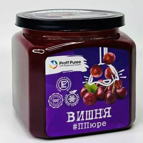 Пюре замороженное Вишня Proff Puree, 500г