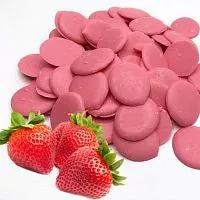 Глазурь "Шокомилк" со вкусом Клубника со сливками, 200г.