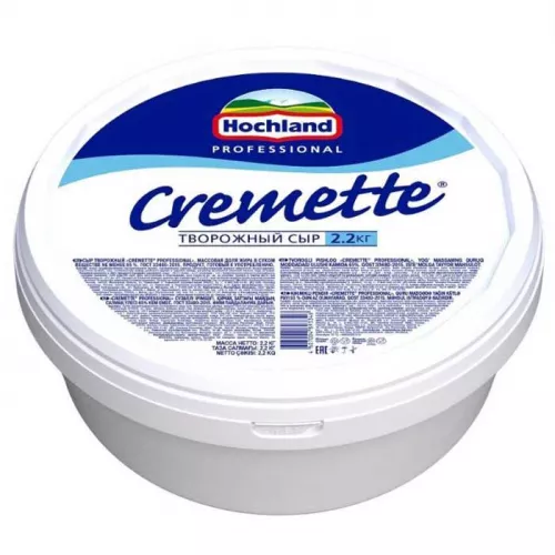 Творожный Сыр Креметто (Cremette), 2,2кг.