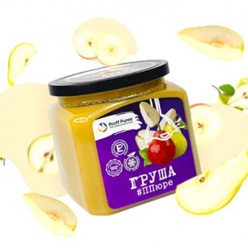 Пюре замороженное Груша Proff Puree, 500г