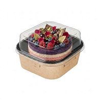 Коробка для Бенто SMART BOWL 14,5*14,5*9,4см купольная, черная