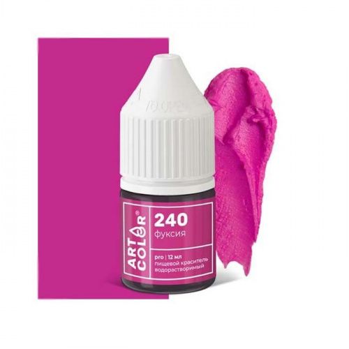 Гелевый краситель Art Color Base Фуксия, 12мл Гелевый краситель Art Color Base Фуксия, 12мл
