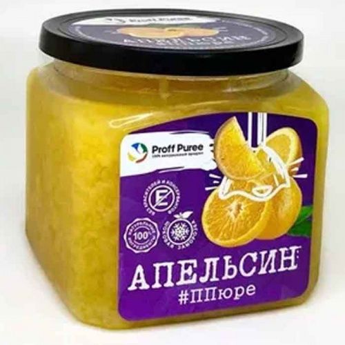 Пюре замороженное Апельсин Proff Puree, 500г
