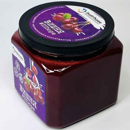 Пюре замороженное Вишня Proff Puree, 500г фото 2