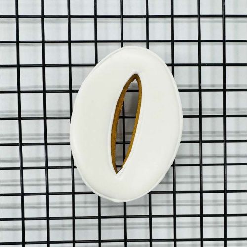 Пряник имбирный "0" белый, 8см