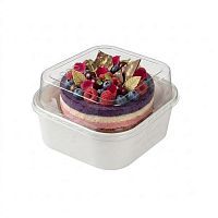 Коробка для Бенто SMART BOWL 14,5*14,5*9,4см купольная, белая