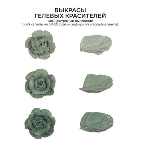 Гелевый краситель БИОХРОМ Шалфей, 100г. фото 2